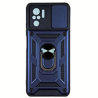 Чохол Xiaomi Redmi Note 10 / Note 10s- протиударний Camshield Serge Ring for Magnet синій