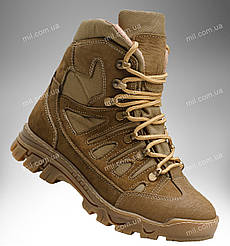 Демісезонні тактичні черевики / армійське спецвзуття демі КАСКАД (coyote)