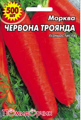 Насіння моркви Червона троянда, фото 1