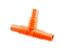 Зєднувач на шланг 3/4-1 тристороній універсал арт.052ш пластик ТМ SLD