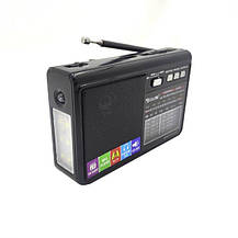 Радіоприймач Golon RX-1313 /Вбудований акумулятор/FM/AM/SW/USB/Ліхтарик/, фото 6
