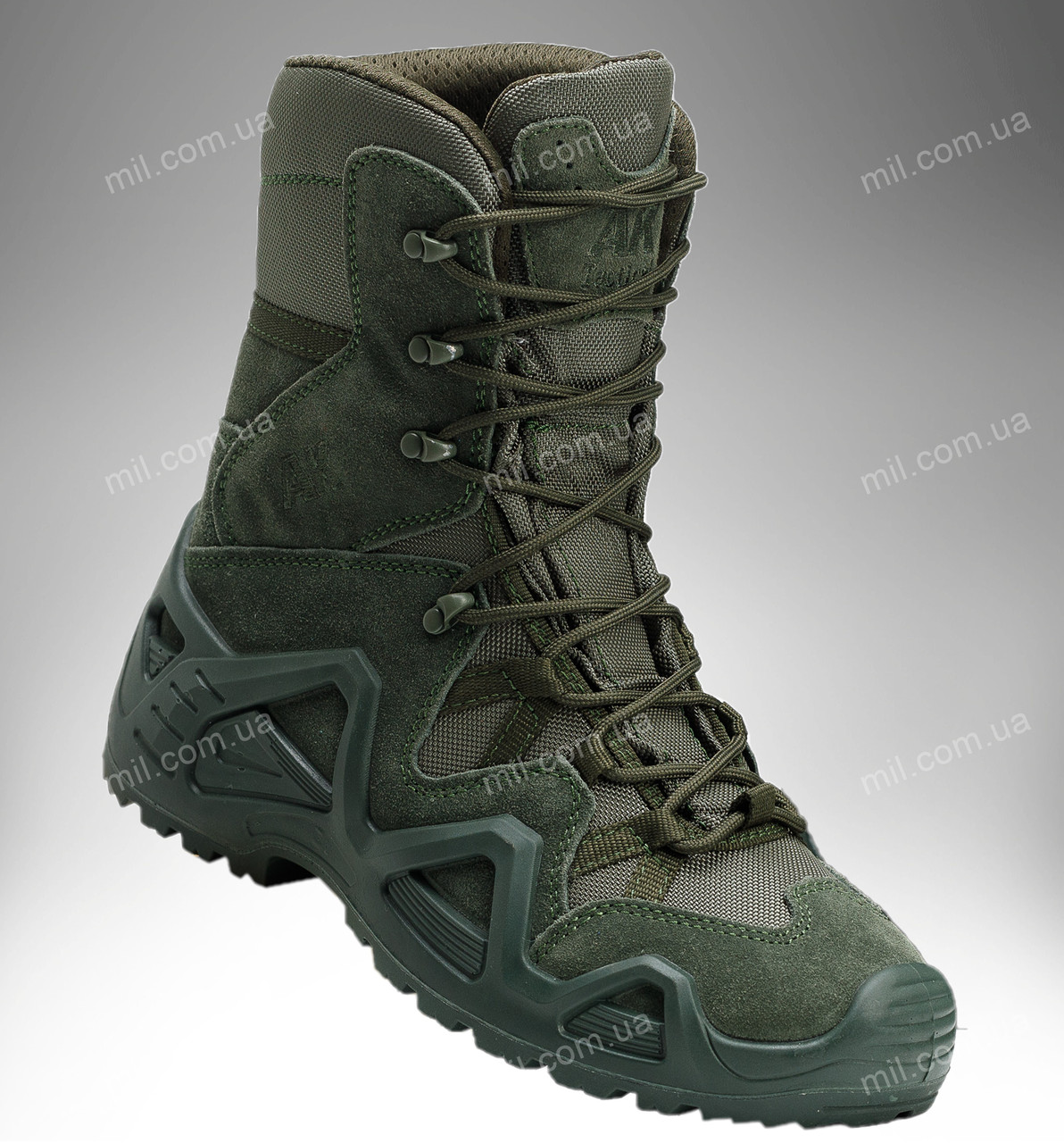 Берці всесезонні / тактичне взуття на мембрані AK Lowa GTX Hi (olive)