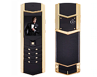 Кнопочный телефон H-Mobile V1 (Hope V1) black-gold. Vertu design