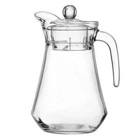 Глечик скляний Arcoroc "Juig" з кришкою 1300 мл 1 шт (N1103)
