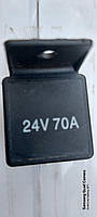 Реле стартера 24В с кронштейном 4-х контактное КамАЗ МАЗ
