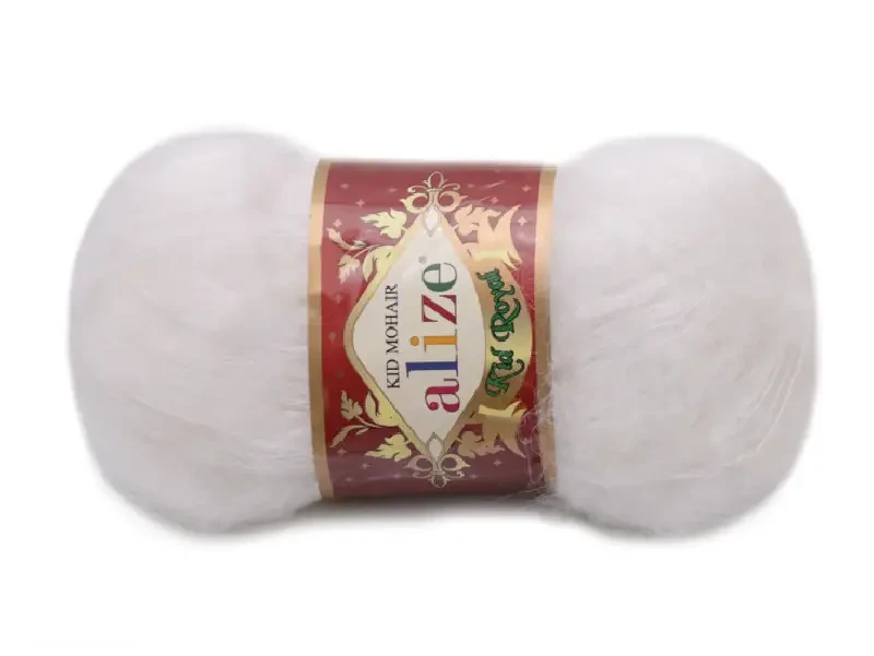 KidMohair50-55   Пряжа Alize Kid Mohair50, 5шт