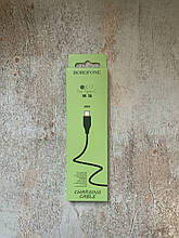 USB Кабель Borofone X17 USB - Type C 1M чорний