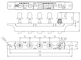 Блок кнопок для витяжки PERFELLI PL 5142 LED, PL 5442 LED, PL 6142 LED, PL 6442 LED, KR 5412 LED KR 6412 LED, фото 2