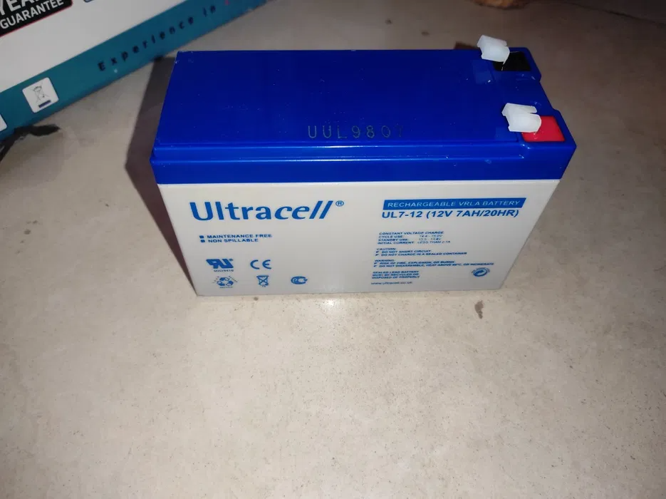 Ultracell 12V 7A АКБ Гелевий Акумулятор 12 Вольт 7 Ампер BATTERY 12V 7A акумулятор батарея