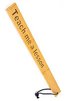 Падл Fetish Tentation — Paddle Teach me a lesson Bamboo, упакований у ПЕ пакет SO7009