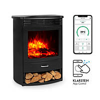 Камін електричний Klarstein Bormio S Smart 950/1900W термостат тижневий таймер Німеччина