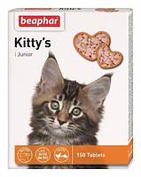Кормова добавка для кошенят з біотином Beaphar Kitty's Junior 150 табл