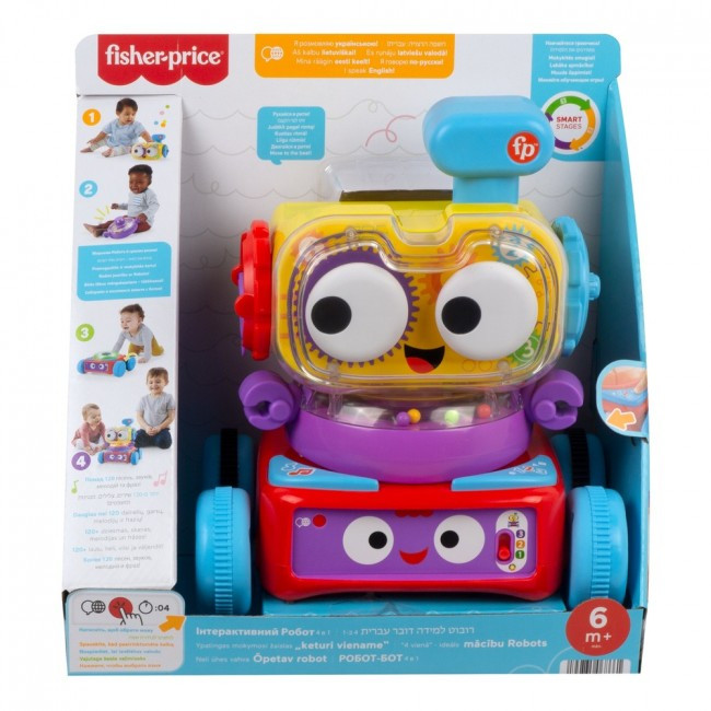 Інтерактивний Робот Fisher Price мультимовний