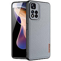 Xiaomi Redmi Note 11 Pro Plus 5G чехол бампер Dux Ducis Fino ( Grey ) Chinese ver