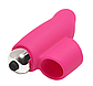Вібратор на палець FeelzToys Magic Finger Vibrator Pink, 10х3 см., фото 2