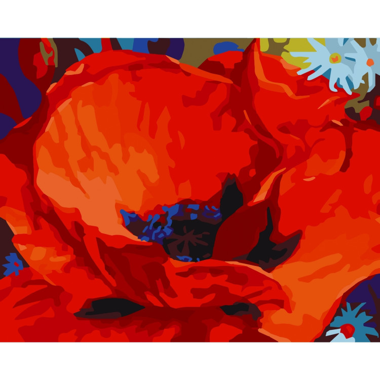 Картина за номерами Розкішна квітка 40*50 см ArtCraft 12148-AC