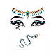 Наклейка з коштовностями Leg Avenue Клеопатри Cleopatra face jewels sticker O/S, фото 2