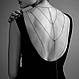 Ланцюжок для спини Bijoux Indiscrets Magnifique Back and Cleavage Chain - Gold, прикраса для тіла, фото 3
