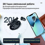 Навушники вкладиші бездротові для телефона з вбудованим мікрофоном BlitzWolf BW-FPE2 TWS, фото 4