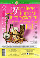 Будна Наталя Олександрівна Мистецтво. 1-4 класи. Українські народні інструменти. Комплект наочності. НУШ