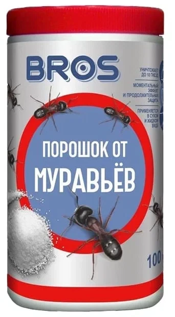 Инсектицидное Высокоэффективное Средство Bros (Брос) Порошок от ...