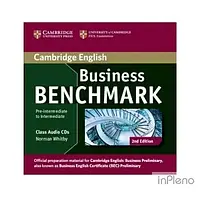 Whitby, N. Business Benchmark Second edition Pre-int/Inter BEC Preliminary Class Audio CDs (2)