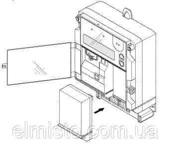Установка коммуникационного модуля  счетчиков Landis+Gyr ZMG