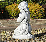 Садова фігура Дитина, що молиться на колінах 54x24x33 см, фото 6