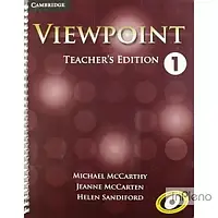 McCarthy, M. Viewpoint 1 Teacher's Edition with Assessment Audio CD/CD-ROM