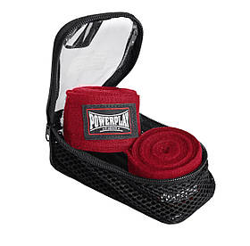 Бинти для боксу Power Play 3046 4 м, Red