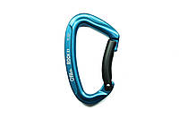 Карабин First Ascent Rock II Bent light blue