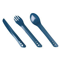 Набор приборов для еды Lifeventure Ellipse Cutlery navy blue темно-синий