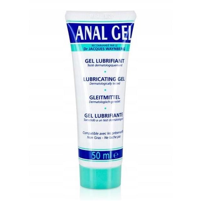 Лубрикант на водній основі мастило для анального сексу Anal Gel 50 мл виробництво Франція Lubrix