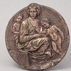 Медальйон подарунковий Veronese Діва Марія з Ним 22 см. 0301586