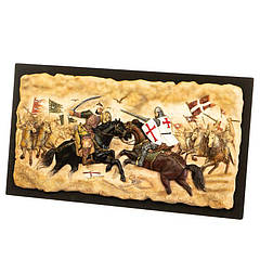 Панно декоративне Veronese Битва пригладі 42x2x23 см. 0301589