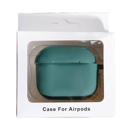 Силіконовий чохолЧехол Case для AirPods 3 Green, фото 3
