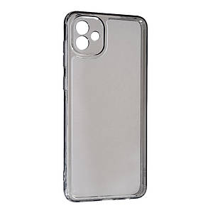 Силіконовий чохол Space Grey для Samsung A04 Transparent