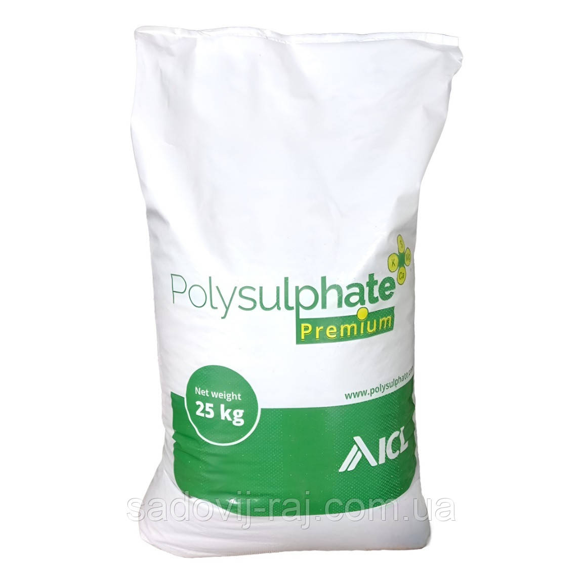 Добриво Полісульфат Преміум / Polysulphate Premium 25 кг 0-0-13 (+16.4CaO+5.6MgO+45.6SO3) ICL Fertilizers