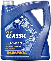 Масло Mannol 10w40 Classic SN/CH-4, А3/В4 (4л)