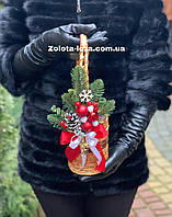 Корзина банка для води з прикрасою. Арт:509019