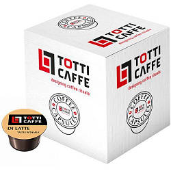 Уценка! Кава в капсулах Totti Caffe Di Latte 100 шт Lavazza BLUE Тотті Лавацца Блю