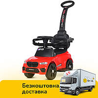 Детский электромобиль каталка-толокар 2в1 Bambi (1 мотор 25W,1акку6V4,5AH, музыка, свет, MP3) M 4850LR-3 Красн