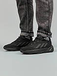 Чоловічі кросівки Adidas Ozelia осінь-весна чорні демісезонні. Живе фото, фото 9