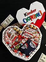 Подарочный Бокс Сладостей.Подарочный Набор для Девушки в Форме Сердца ...