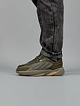 Чоловічі кросівки Adidas Ozelia осінь-весна демісезонні хакі. Живе фото, фото 2