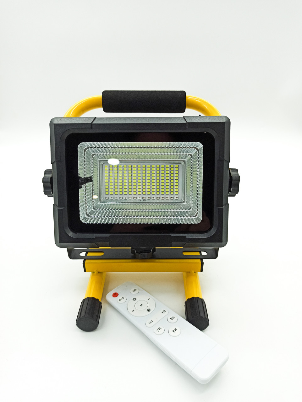 Портативний LED прожектор акумуляторний ЛЕД ліхтарик 160W