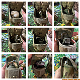 Закритий підсумок для гранат Великобританія MK4 GRENADE MOLLE MTP велкро фастекс МОЛЛЕ Мультикам Multicam, фото 2