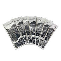 Набір з 7 кругових спиць на жилці для в'язання 2-5 мм 80 см сталь, з голкою 1.1 мм в комплекті