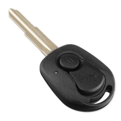 Ключ заготовка, корпус під чип, 2кн, SsangYong Actyon, Kyron, для заміни леза і чипа