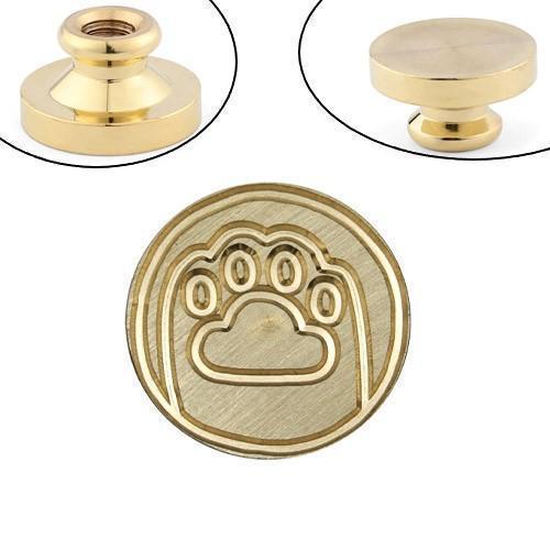 Кліше для відтиску на сургучі, сургучна печатка 30 мм, латунь, 106 ВИДІВ, діаметр 30 мм, гвинтове кріплення